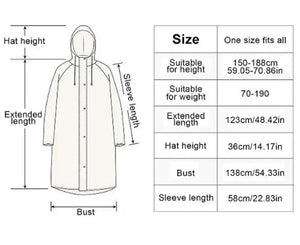 Reusable Raincoat